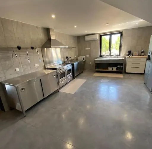 Mas Piralet Ardeche En Pierre Piscine 6*12 Pool House Equipe فندق
